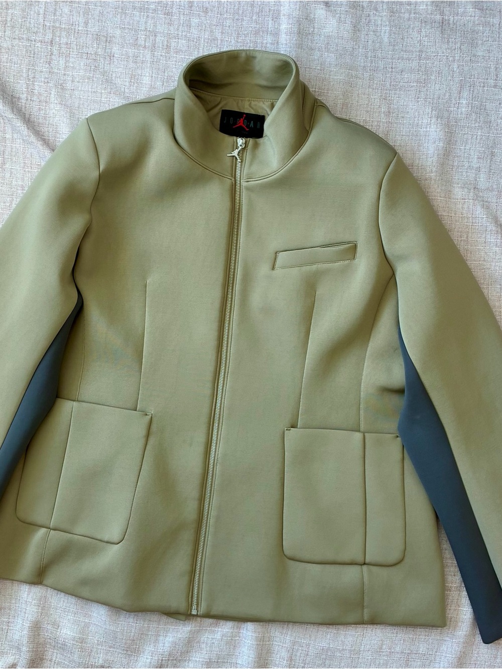 Nike Jordan New Classics Capsule Suit Jacket Tan Beige DM6971-247 NWOT Size 2X